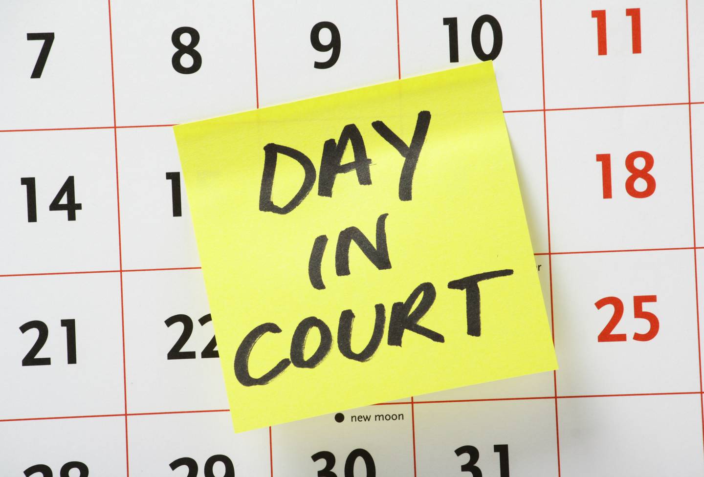 court date
